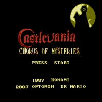 Castlevania - Chorus of Mysteries Title Screen